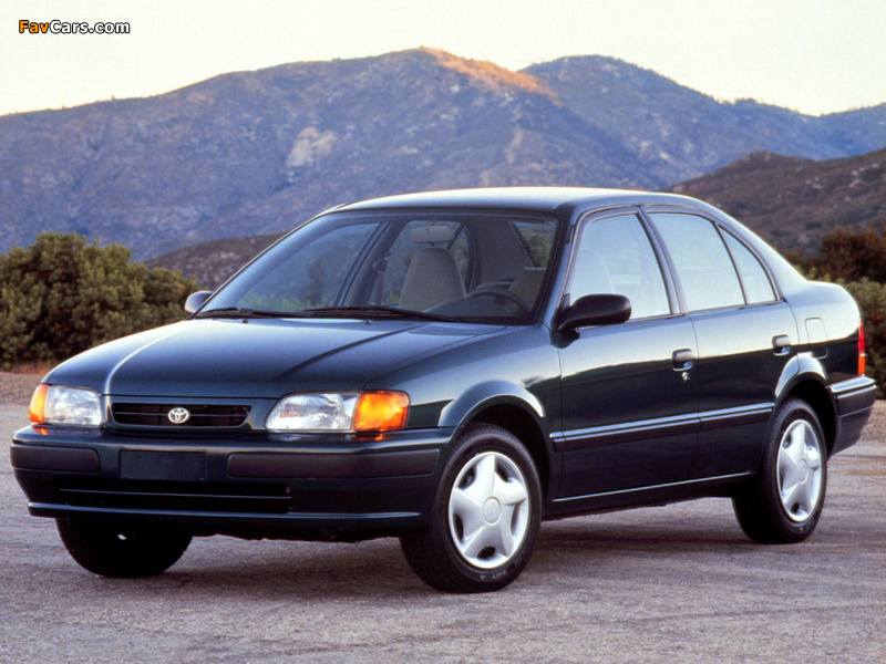 Photos of Toyota Tercel Sedan US-spec 1994–98 (800 x 600)