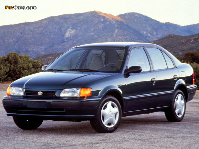 Photos of Toyota Tercel Sedan US-spec 1994–98 (640 x 480)