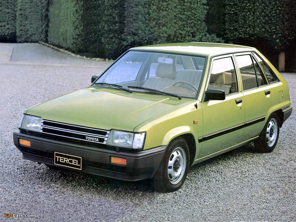 Pictures of Toyota Tercel 5-door 1983–86 (1024 x 768)