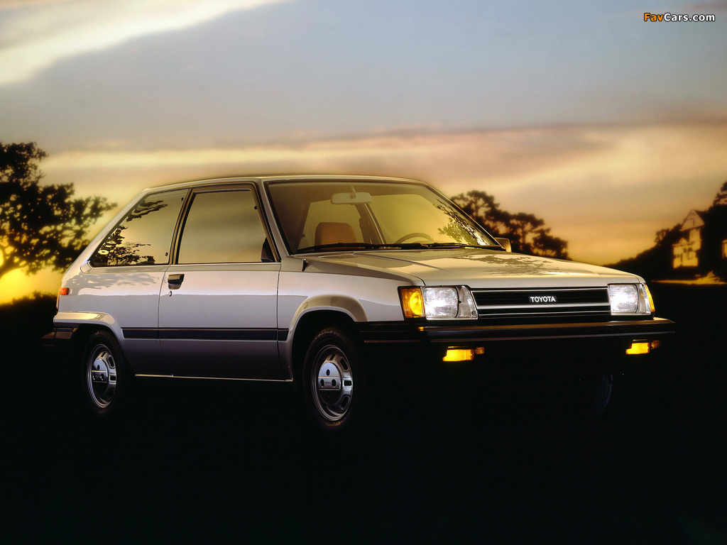 Pictures of Toyota Tercel 3-door US-spec 1983–87 (1024 x 768)
