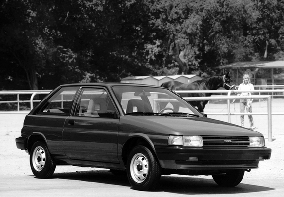 Pictures of Toyota Tercel 3-door US-spec 1987–90