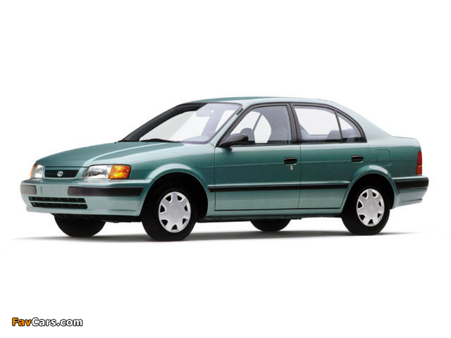 Pictures of Toyota Tercel Sedan US-spec 1994–98 (640 x 480)