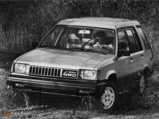 Toyota Tercel 4WD Wagon SR5 1983–87 images (640 x 480)