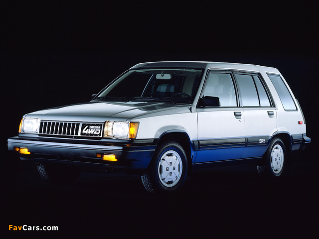 Toyota Tercel 4WD Wagon SR5 1983–87 images (640 x 480)