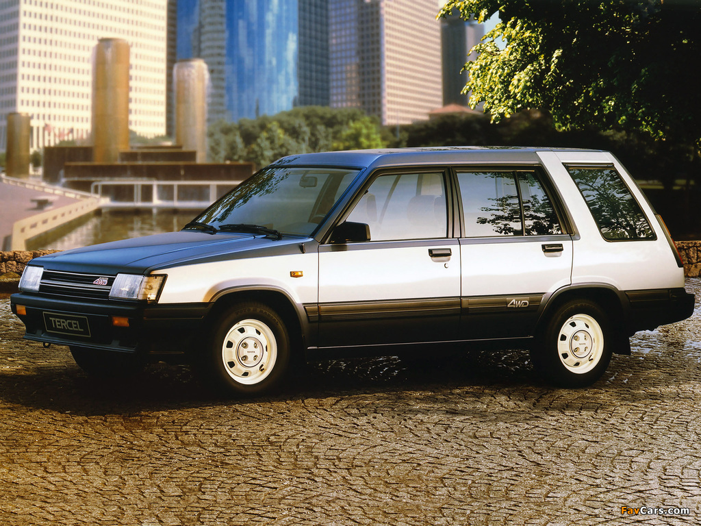 Toyota Tercel 4WD Wagon 1987–88 images (1024 x 768)