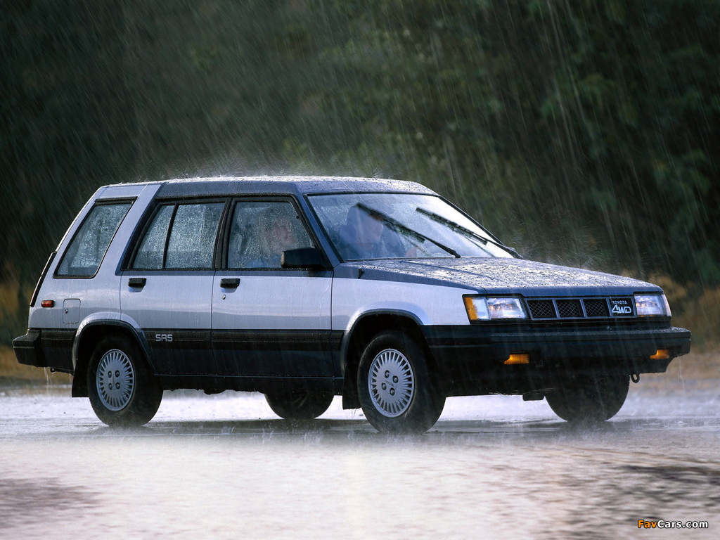 Toyota Tercel 4WD Wagon SR5 1987–88 photos (1024 x 768)