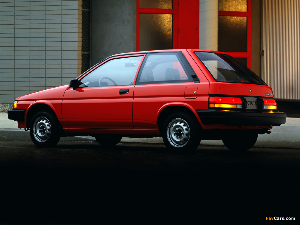 Toyota Tercel 3-door US-spec 1987–90 photos (1024 x 768)