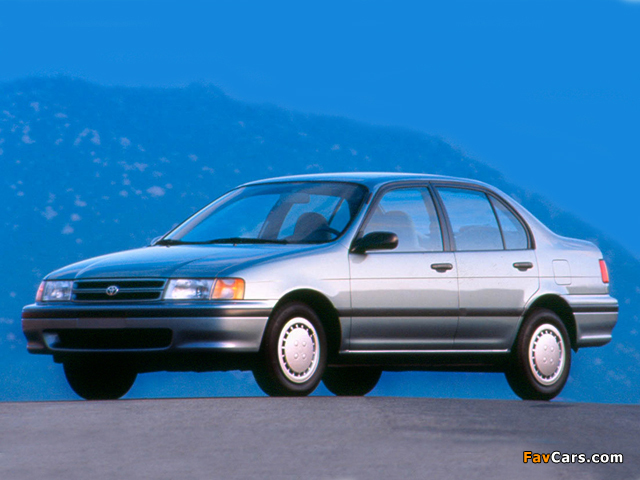 Toyota Tercel Sedan US-spec 1990–94 images (640 x 480)