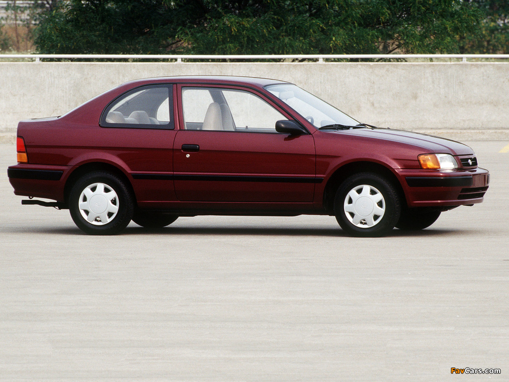Toyota Tercel Coupe US-spec 1994–98 images (1024 x 768)