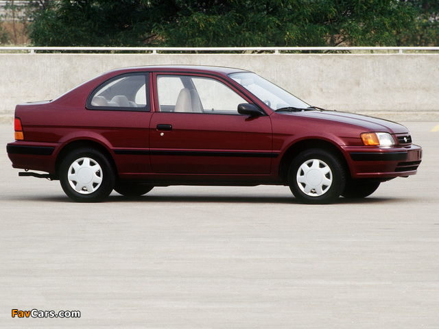 Toyota Tercel Coupe US-spec 1994–98 images (640 x 480)
