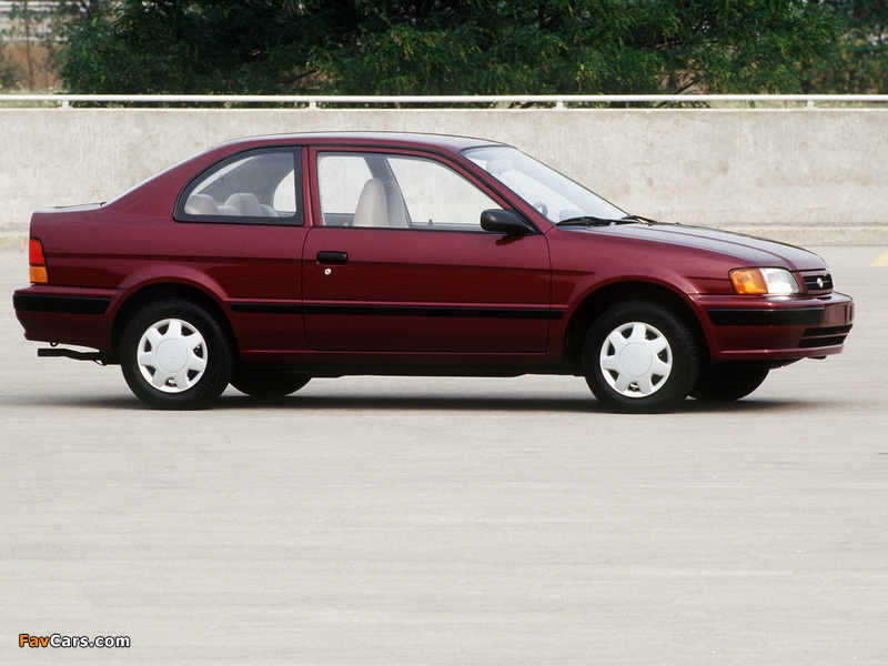Toyota Tercel Coupe US-spec 1994–98 images (800 x 600)