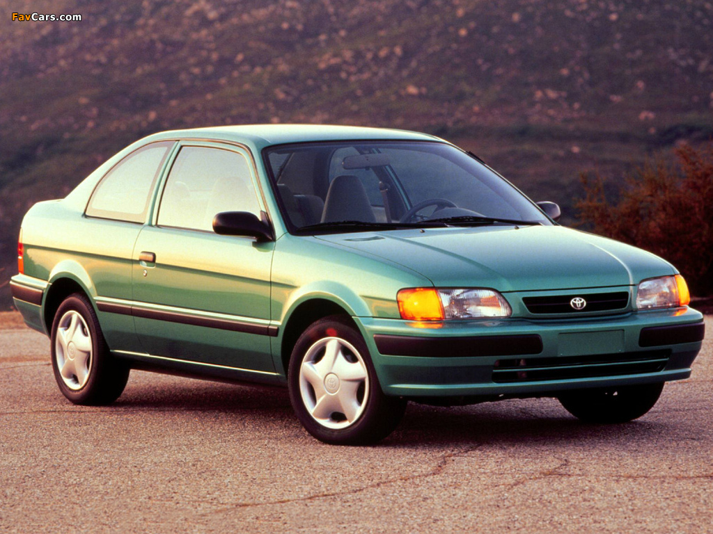 Toyota Tercel Coupe US-spec 1994–98 photos (1024 x 768)