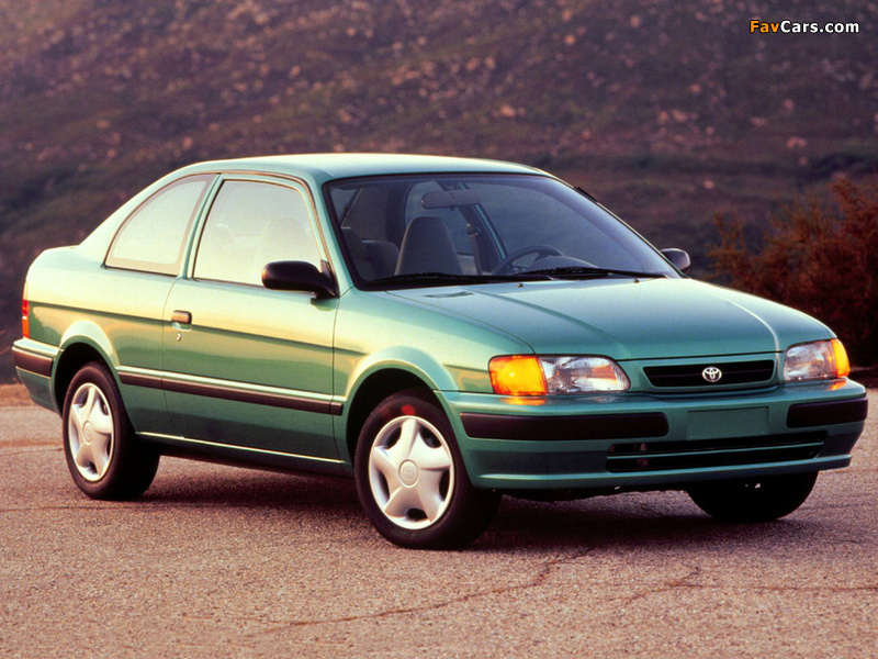 Toyota Tercel Coupe US-spec 1994–98 photos (800 x 600)