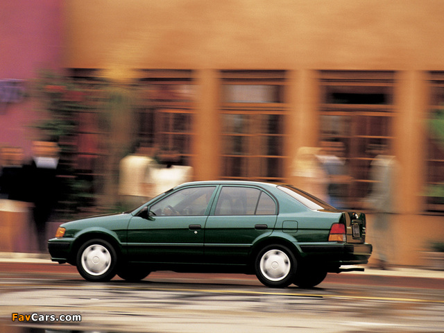 Toyota Tercel Sedan US-spec 1994–98 wallpapers (640 x 480)