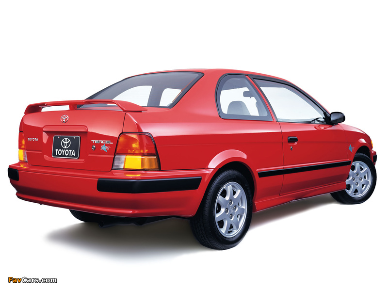 Toyota Tercel Sport Coupe US-spec 1998–99 wallpapers (800 x 600)