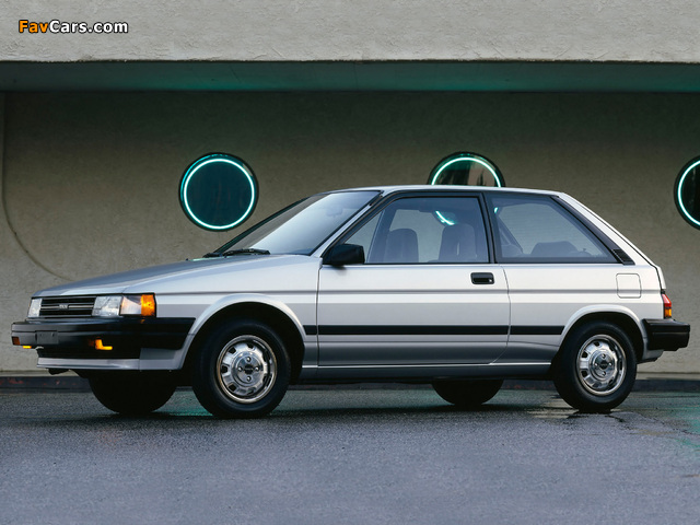 Toyota Tercel 3-door US-spec 1987–90 wallpapers (640 x 480)
