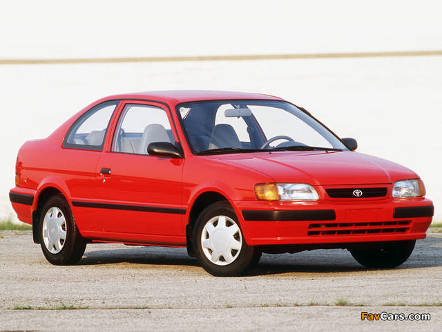 Toyota Tercel Coupe US-spec 1994–98 wallpapers (640 x 480)