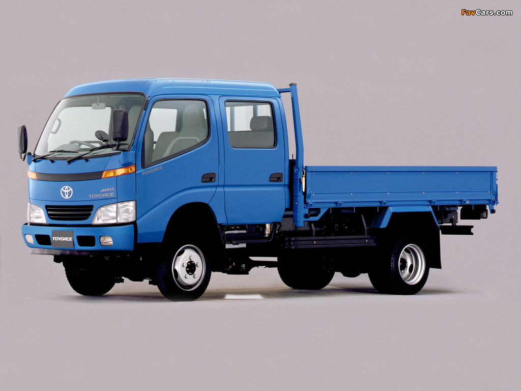 Toyota Toyoace 4WD Double Cab 1999–2002 wallpapers (1024 x 768)
