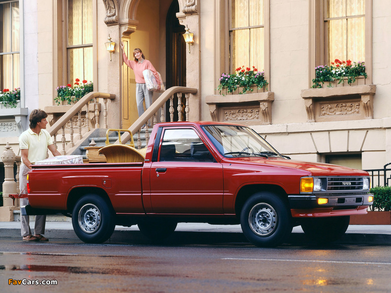Images of Toyota Truck Regular Cab 2WD 1986–88 (800 x 600)