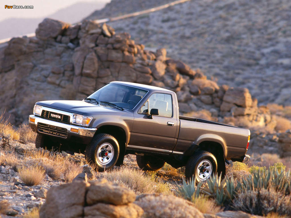 Images of Toyota Truck Regular Cab 4WD 1988–95 (1024 x 768)