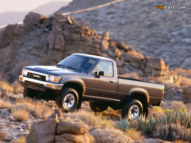 Images of Toyota Truck Regular Cab 4WD 1988–95 (640 x 480)