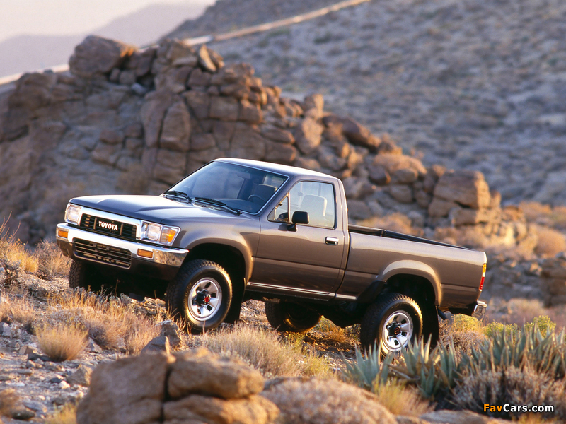 Images of Toyota Truck Regular Cab 4WD 1988–95 (800 x 600)