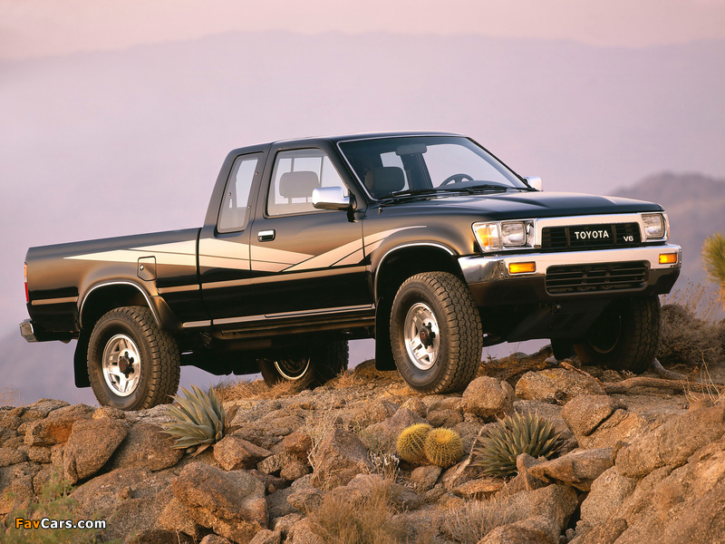 Images of Toyota Truck Xtracab 4WD 1988–95 (800 x 600)