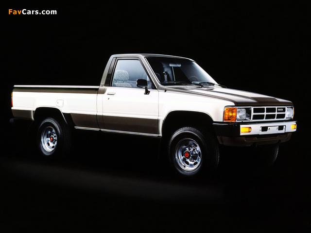 Photos of Toyota Truck Regular Cab 4WD 1984–86 (640 x 480)