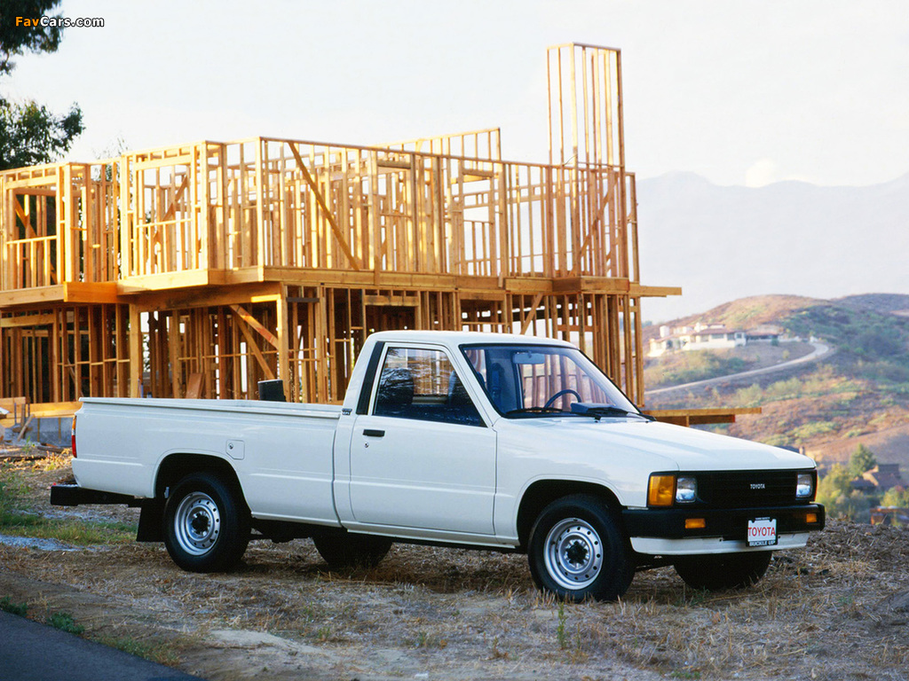 Photos of Toyota Truck Regular Cab 2WD 1986–88 (1024 x 768)