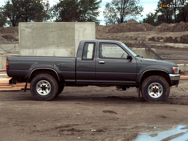 Photos of Toyota Truck Xtracab 4WD 1988–95 (800 x 600)