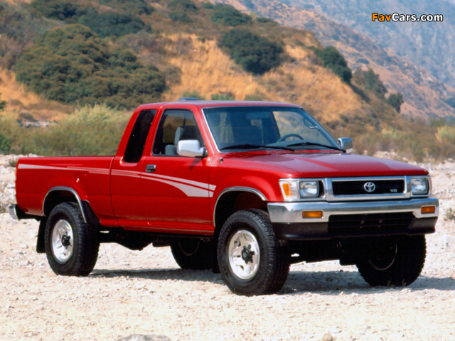 Photos of Toyota Truck Xtracab 4WD 1988–95 (640 x 480)