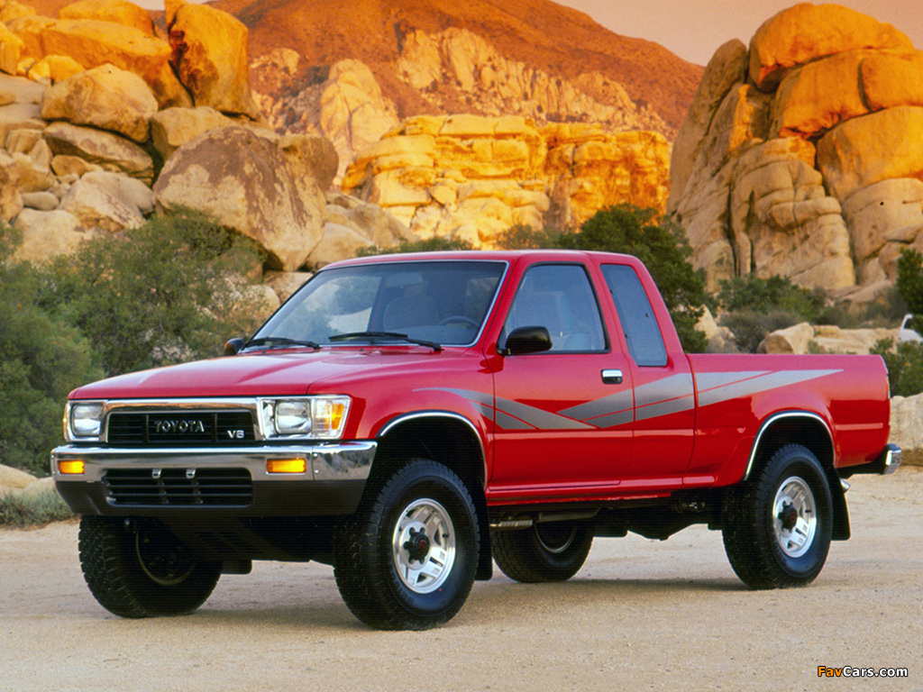 Photos of Toyota Truck Xtracab 4WD 1988–95 (1024 x 768)