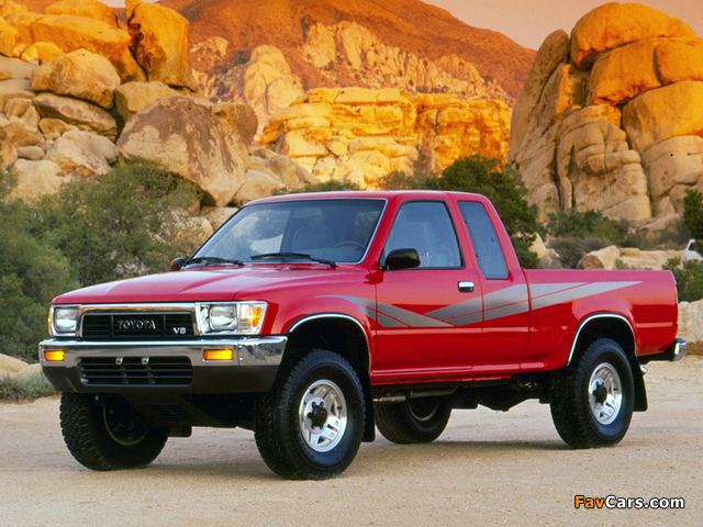 Photos of Toyota Truck Xtracab 4WD 1988–95 (640 x 480)