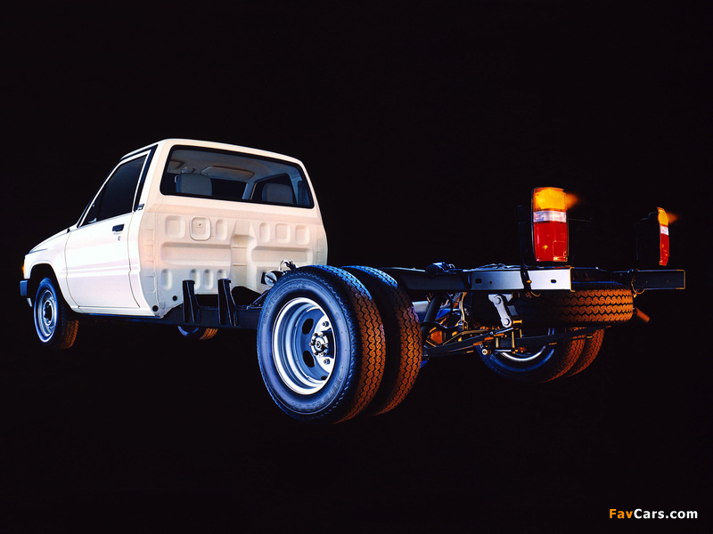 Pictures of Toyota Truck Cab/Chassis 1984–88 (800 x 600)