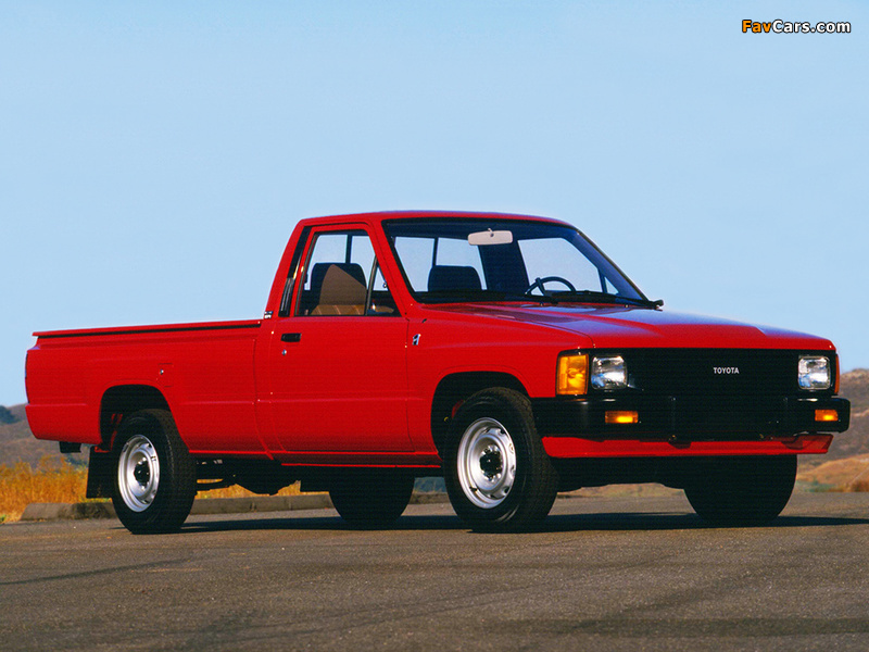 Pictures of Toyota Truck Regular Cab 2WD 1986–88 (800 x 600)