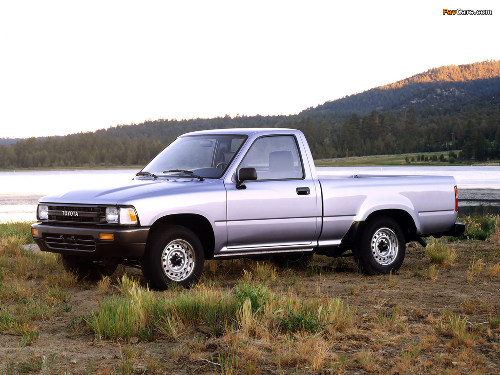 Pictures of Toyota Truck Regular Cab 2WD 1988–95 (1024 x 768)
