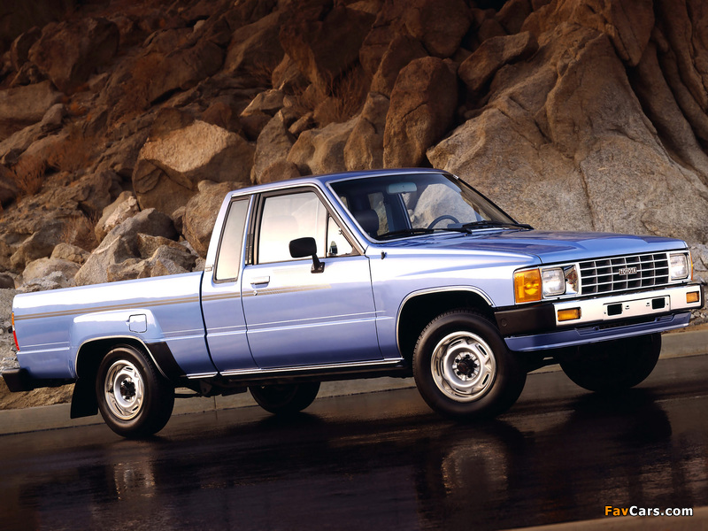 Toyota Truck Xtracab 2WD 1984–86 photos (800 x 600)