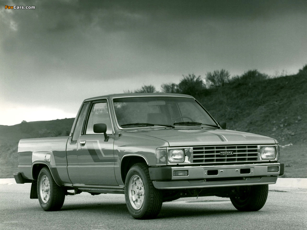 Toyota Truck Xtracab 2WD 1984–86 photos (1024 x 768)