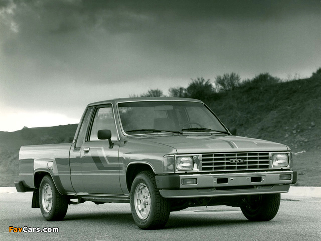Toyota Truck Xtracab 2WD 1984–86 photos (640 x 480)