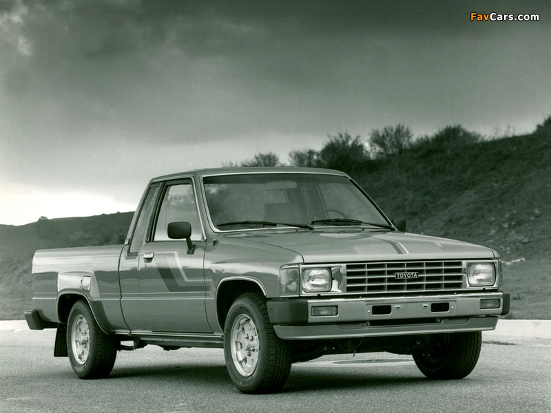 Toyota Truck Xtracab 2WD 1984–86 photos (800 x 600)