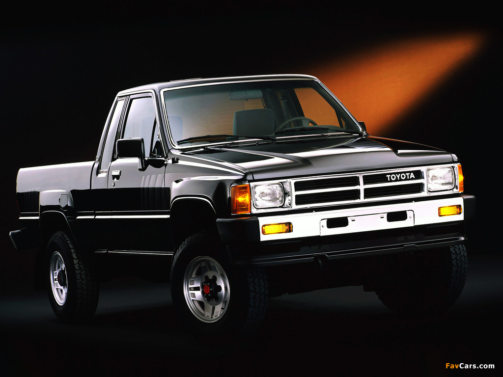 Toyota Truck Xtracab 4WD 1986–88 images (1024 x 768)