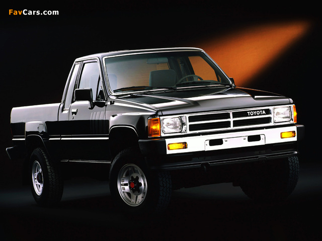 Toyota Truck Xtracab 4WD 1986–88 images (640 x 480)