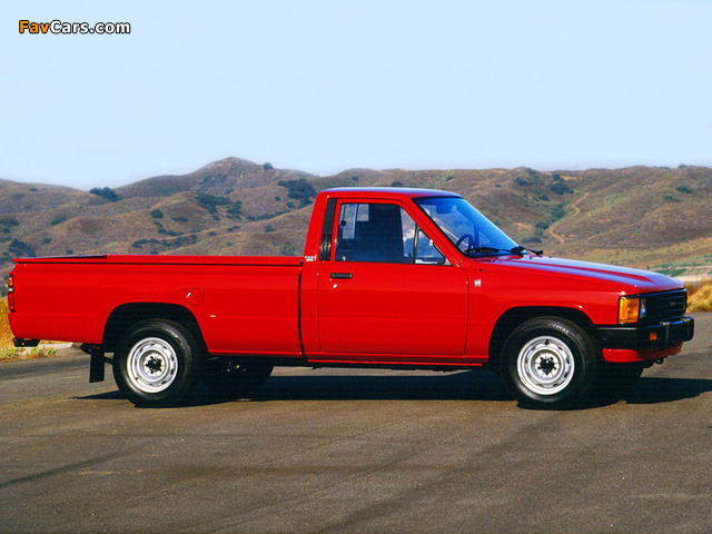 Toyota Truck Regular Cab 2WD 1986–88 images (640 x 480)