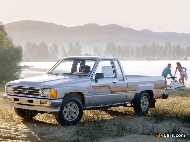 Toyota Truck Xtracab 2WD 1986–88 photos (640 x 480)