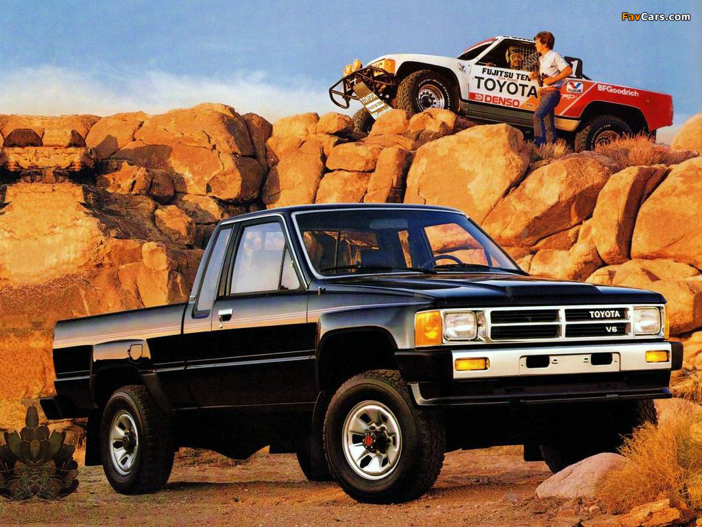 Toyota Truck Xtracab 4WD 1986–88 pictures (1024 x 768)