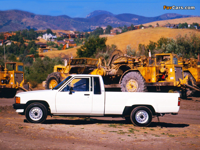 Toyota Truck Xtracab 2WD 1986–88 pictures (640 x 480)