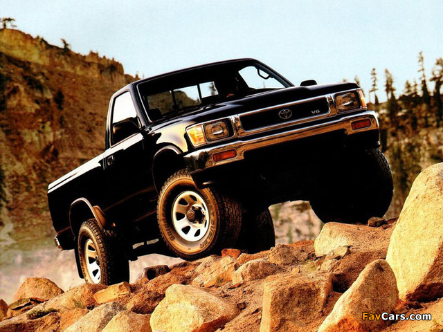 Toyota Truck Regular Cab 4WD 1988–95 images (640 x 480)