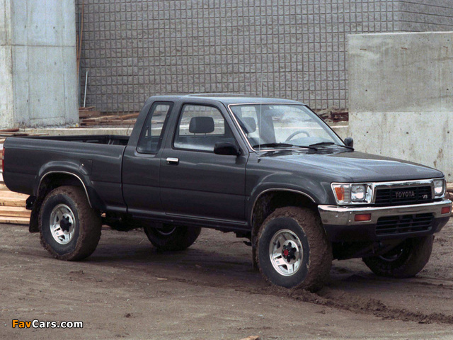 Toyota Truck Xtracab 4WD 1988–95 images (640 x 480)