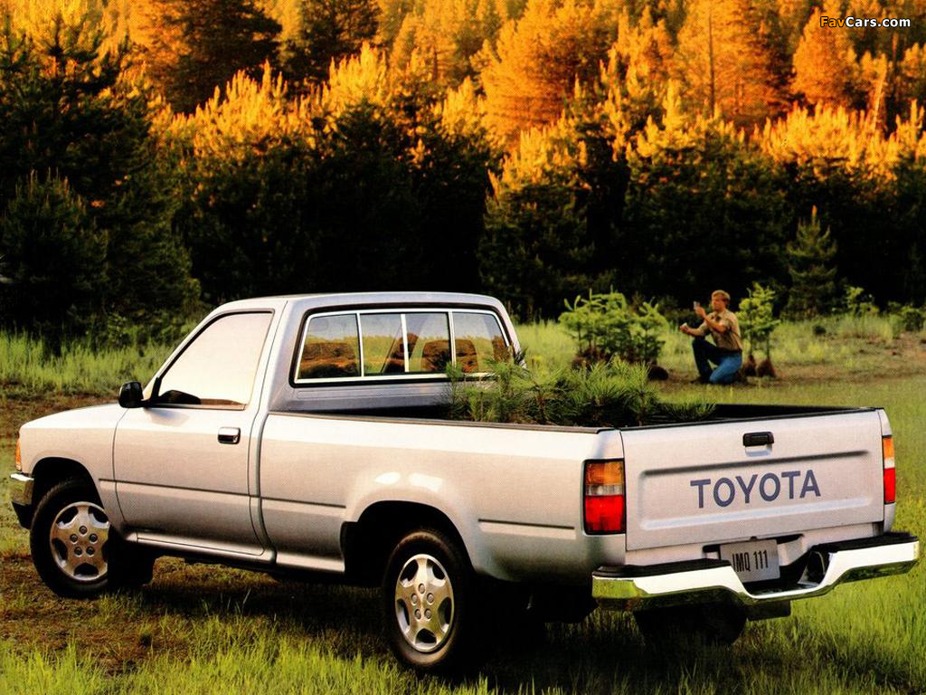 Toyota Truck Regular Cab 2WD 1988–95 wallpapers (1024 x 768)