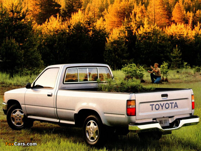 Toyota Truck Regular Cab 2WD 1988–95 wallpapers (640 x 480)